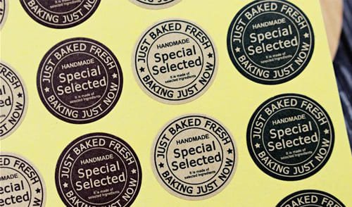 Printing methods and their characteristics of self-adhesive labels 7 label