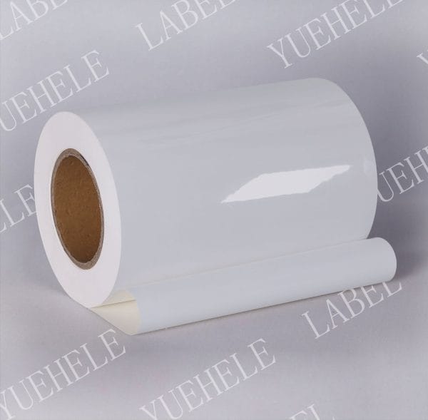 60μ pearlescent film BOPP hot melt adhesive 60g white glassine
