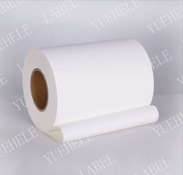 75μ synthetic paper hot melt adhesive 60g white glassine