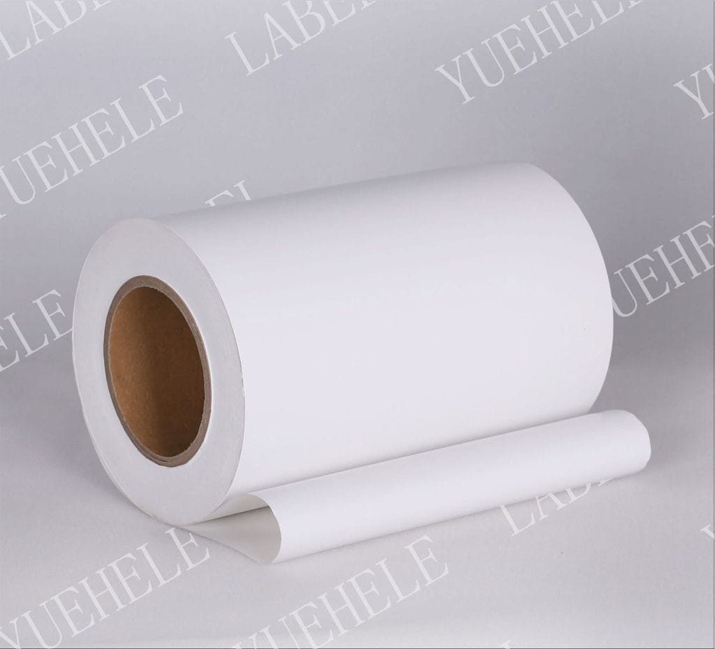 105gsm Aluminized coated paper/60gsm White glasssine - label material ...