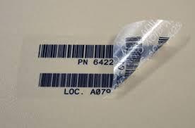 Self-adhesive label warping