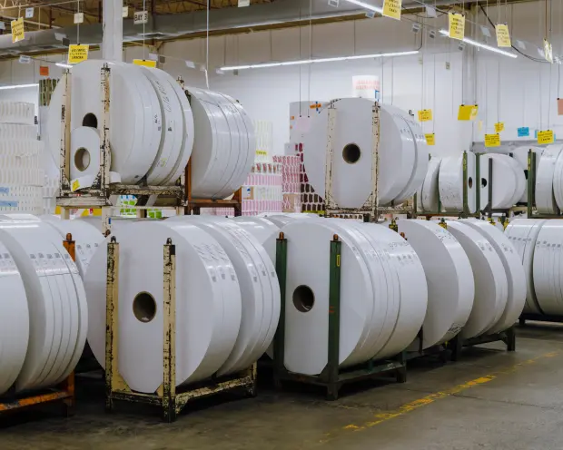 Sticker label material